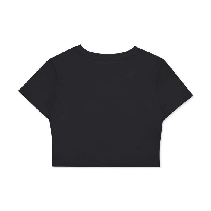 Stuck Outside Women's Fitted Crop Tee